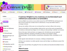 Tablet Screenshot of centrumdelphi.nl
